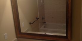 Beautifully framed Vanity mirror!