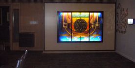 8 Ft. by 5 Ft. project hung at a local Synagogue.